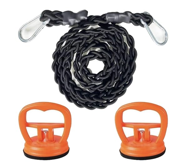 Chunky travel clothesline